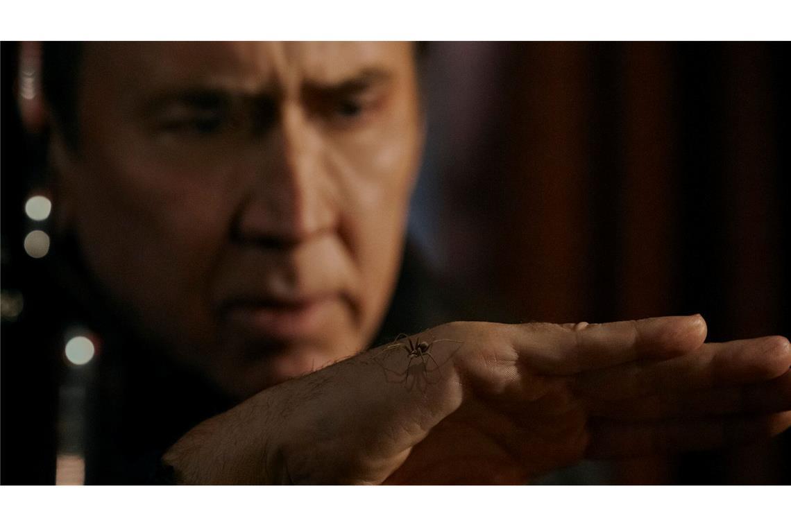 Szene aus der neuen Serie "Spider-Noir" mit Nicolas Cage als Ben Reilly beziehungsweise Spiderman - die acht Folgen sind ab 27. Mai bei Prime Video im Programm.