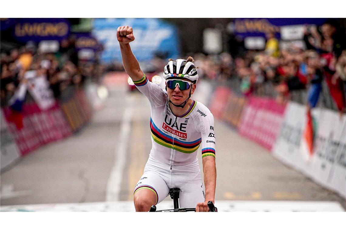 Tadej Pogacar: Jubelt er auch im Velodrom von Roubaix?