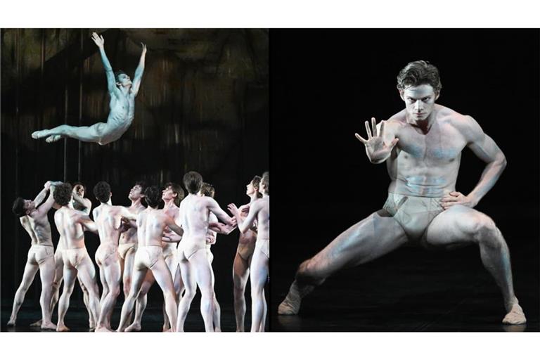 Tänzer im Höhenflug: Henrik Erikson hatte als Opfer in Glen Tetleys „Sacre“ in der vergangenen Ballettsaison einen großen Auftritt in Stuttgart.