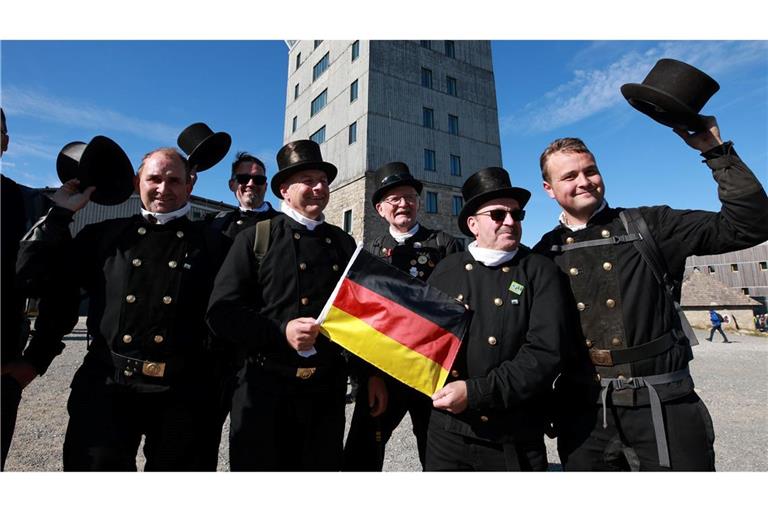 Tag der Einheit: Schornsteinfeger feiern auf dem Brocken