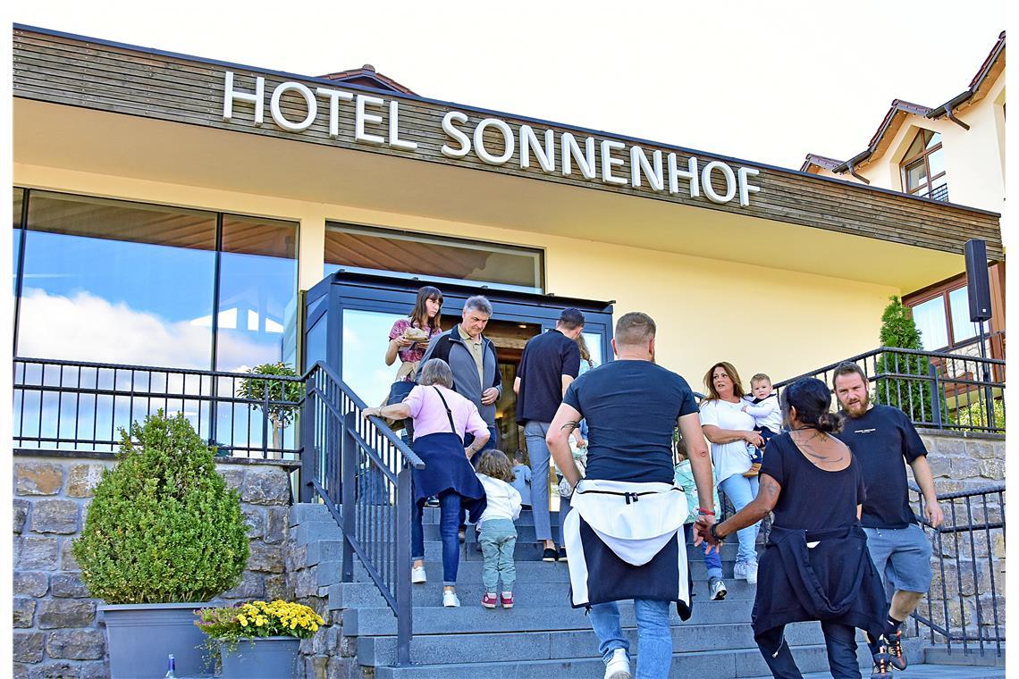 Tag der offenen Tür 75 Jahre Sonnenhof Hotel in Aspach. SK