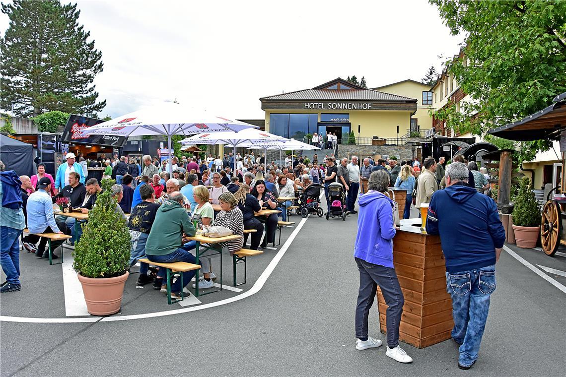 Tag der offenen Tür 75 Jahre Sonnenhof Hotel in Aspach. SK