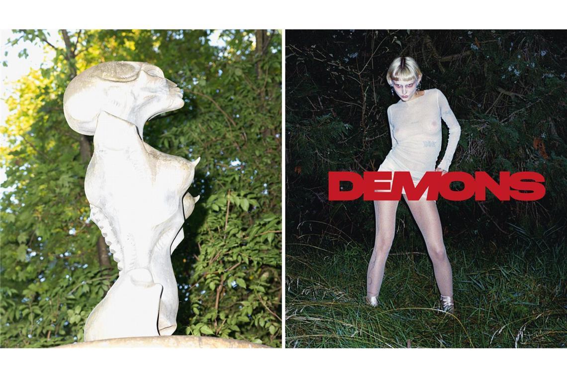 Tag- und Nacht-Dämonen im Garten des „Alien“-Künstlers HR Giger und im Friedhof Sihlfeld in Zürich