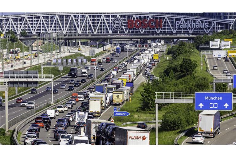 Tagelange Sperrung auf einer der wichtigsten Ost-West-Achsen. (Symbolbild)