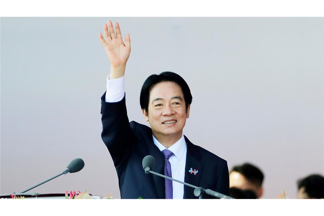 Taiwans Präsident kündigte in einem Gastbeitrag höhere Verteidigungsausgaben an. (Archivbild)