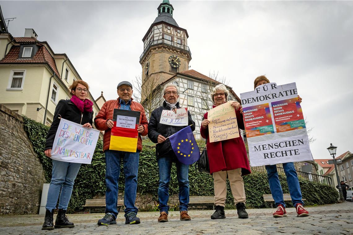 Kundgebung für Demokratie in Backnang geplant