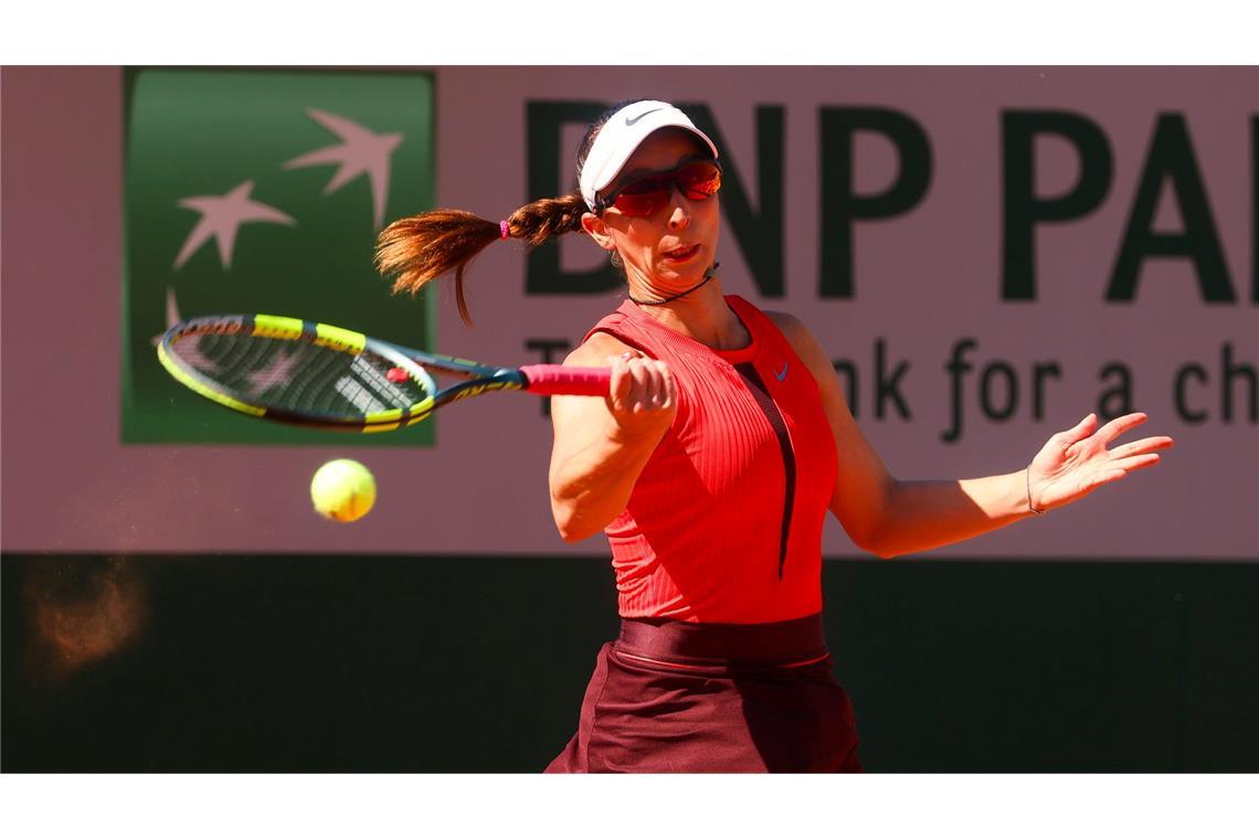 Tamara Korpatsch überrascht bei den French Open.