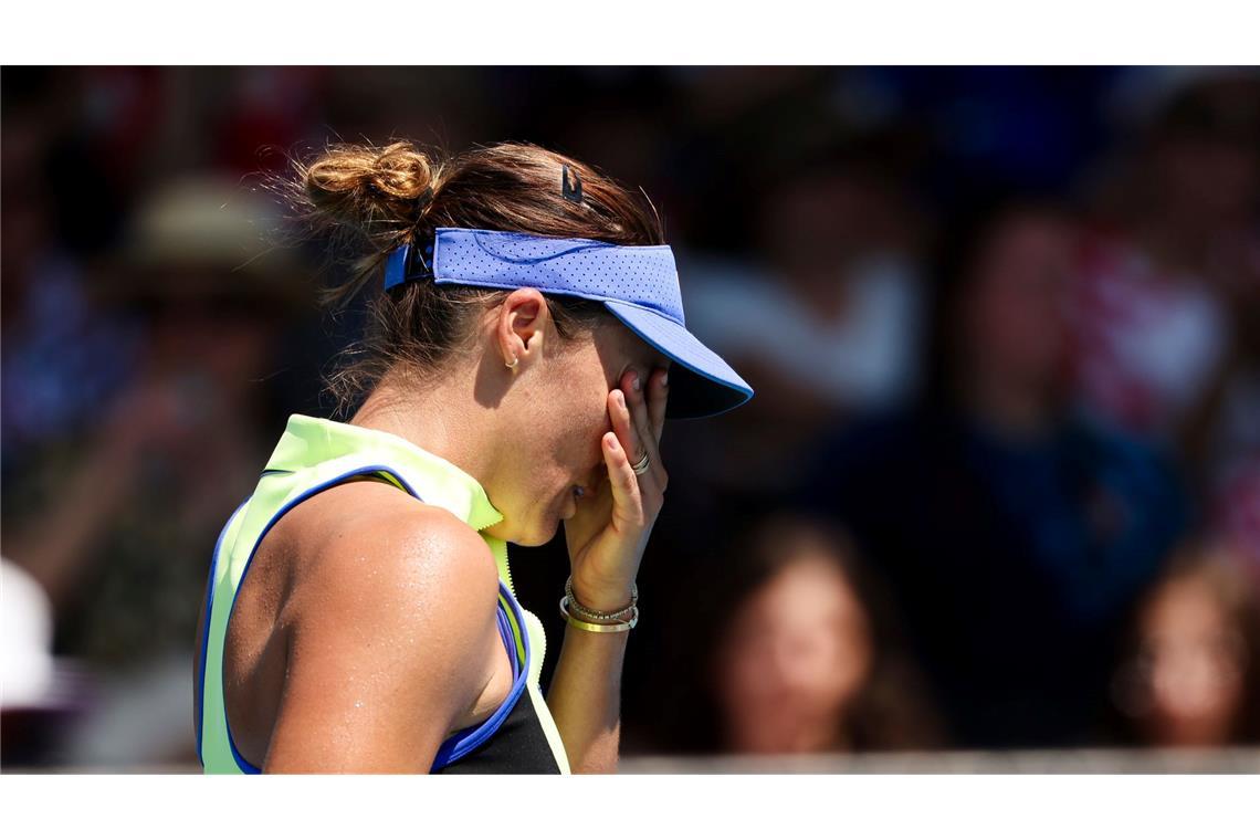 Tatjana Maria erlebte in Melbourne die nächste Enttäuschung.