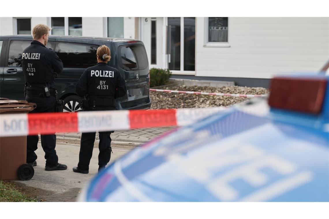 Tatort in Berngau: Der Schütze hatte vor Jahrzehnten eine Ausbildung als Polizist begonnen.