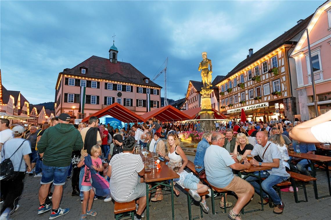 Tausende Besucherinnen und Besucher sind zum fünften Stadtfest nach Murrhardt gekommen. Fotos: Jörg Fiedler