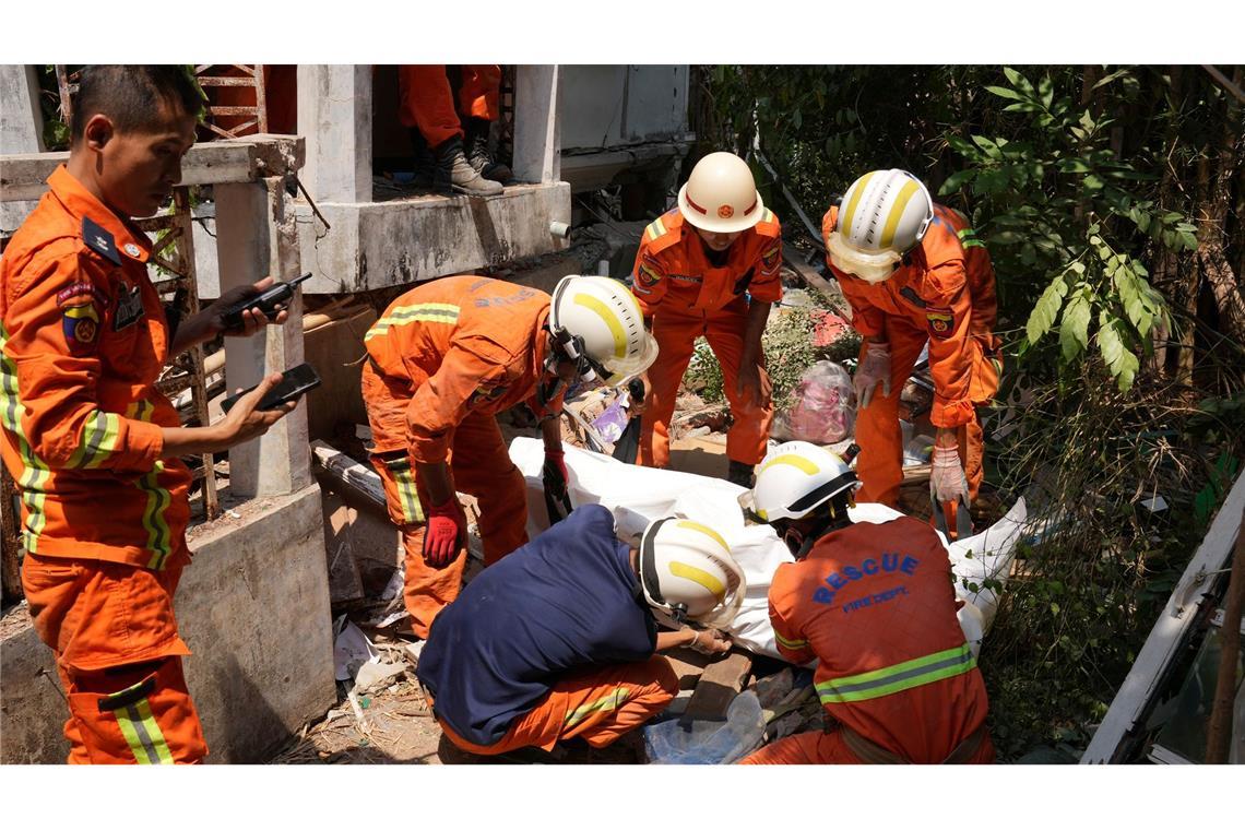 Tausende Menschen kamen bei dem verheerenden Beben ums Leben. (Archivbild)