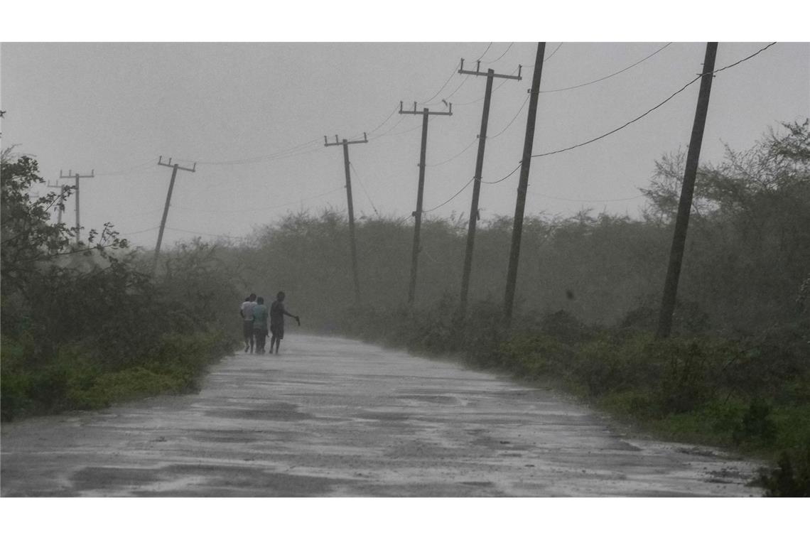 "Unter Wasser": Schwere Schäden auf Jamaika nach Hurrikan Tausende Menschen waren ohne Strom.