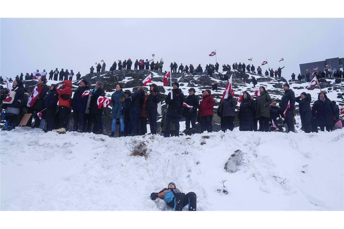 Tausende protestierten gegen Trumps Annexionspläne.