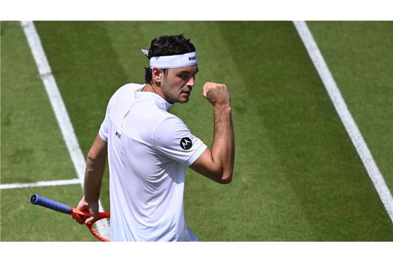 Taylor Fritz ist nur noch einen Sieg vom Titel entfernt.