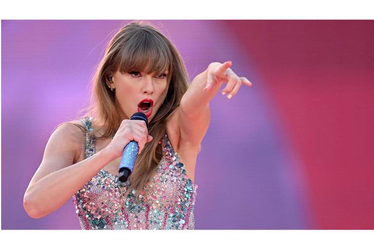 Taylor Swift beim Konzert im australischen Melbourne in diesem Februar.
