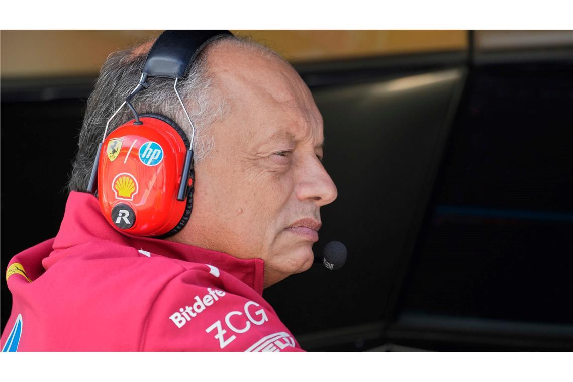 Nach Ferrari-Frust von Baku: Nachtfahrt für Formel-1-Stars Teamchef Frederic Vasseur ist wieder als Krisenmanager gefragt.