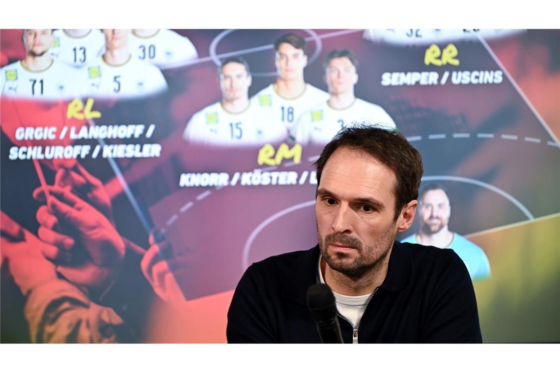 Teammanager Benjamin Chatton hofft auf frische Nationalspieler. (Archivbild)