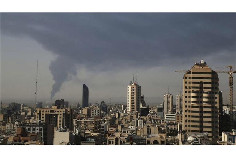 Teheran nach israelischen Angriffen am 15. Juni.