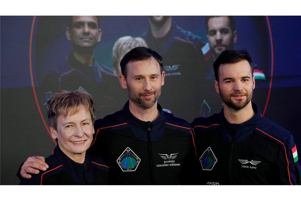 Erstmals Inder, Ungar und Pole auf dem Weg zur ISS Teilnehmer der Raumfahrtmission Axiom 4