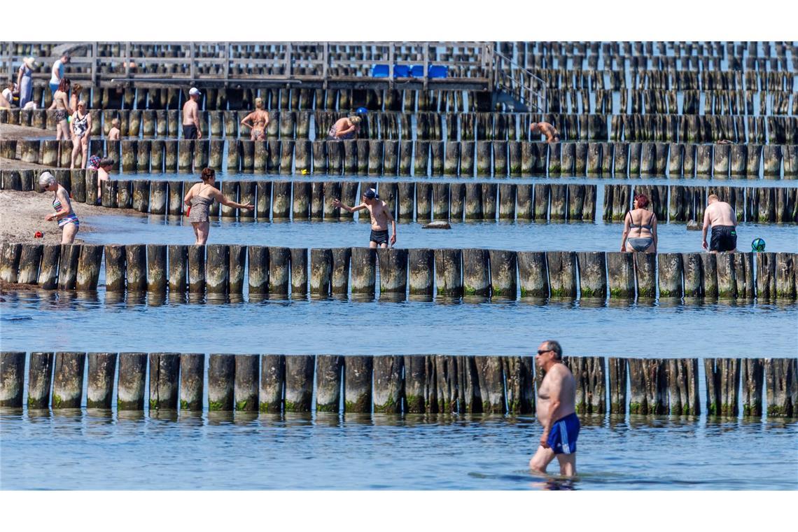 Temperaturen von über 40 Grad erwartet der DWD eher ab Freitag.