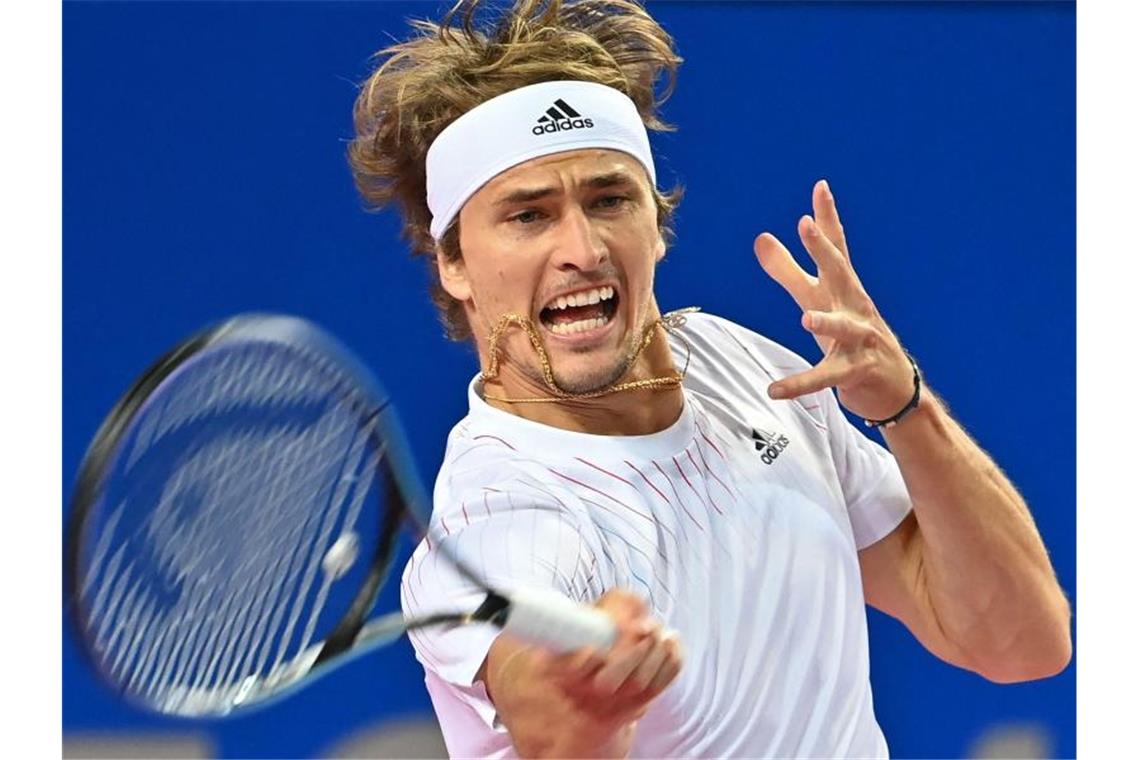 Tennis-Ass Zverev erreicht Halbfinale in Montpellier Tennis-Olympiasieger Alexander Zverev hat sich gegen den Franzosen Adrian Mannarino mit 6:1, 6:0 durchgesetzt. Foto: Pascal Guyot/AFP/dpa