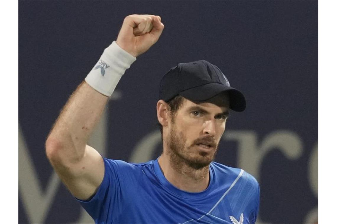 Murray spendet Tennis-Preisgelder für Kinder in der Ukraine Tennis-Star Andy Murray wird seine Preisgelder spenden. Foto: Ebrahim Noroozi/AP/dpa