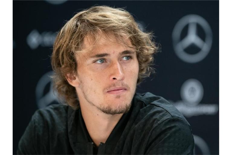 Tennisprofi Alexander Zverev. Foto: Silas Stein/Archivbild