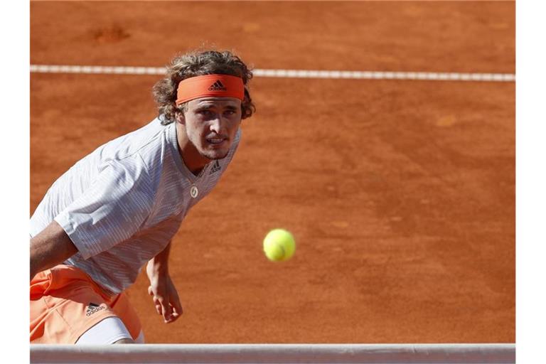 Tennisprofi Alexander Zverev gewinnt gegen Cilic. Foto: Darko Vojinovic/AP/dpa