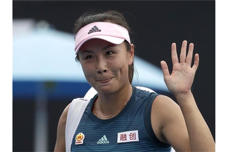 Tennisspielerin Peng Shuai hatte Vorwürfe wegen eines sexuellen Übergriffs durch einen chinesischen Spitzenpolitiker veröffentlicht. Foto: Mark Schiefelbein/AP/dpa