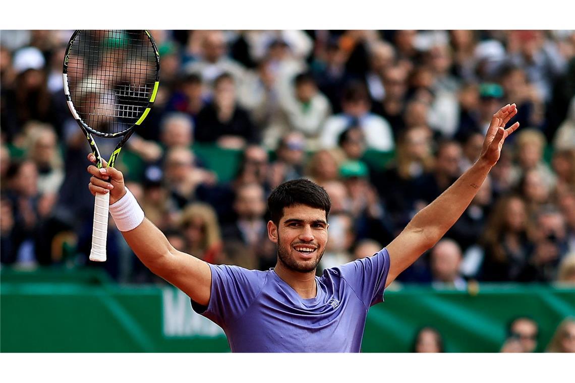Alcaraz holt Titel bei Tennis-Turnier in Monte- Carlo