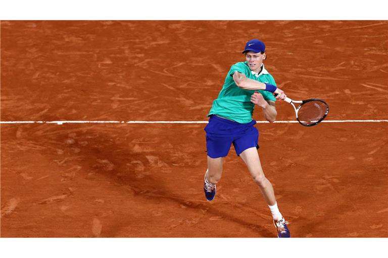 Tennisstar Jannik Sinner steht nun im Finale gegen Carlos Alcaraz.