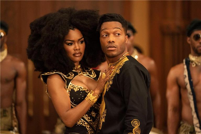 Teyana Taylor und Jermaine Fowler in "Der Prinz aus Zamunda 2".