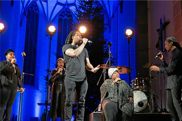 „The Gospel People“ spielen am Samstagabend in der Stiftskirche.