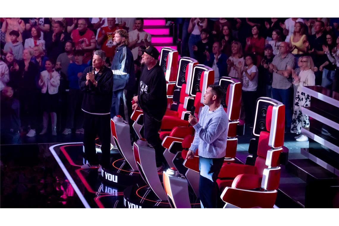 Clash der Generationen bei "The Voice of Germany" "The Voice of Germany". Die Show läuft am 25. September auf ProSieben.