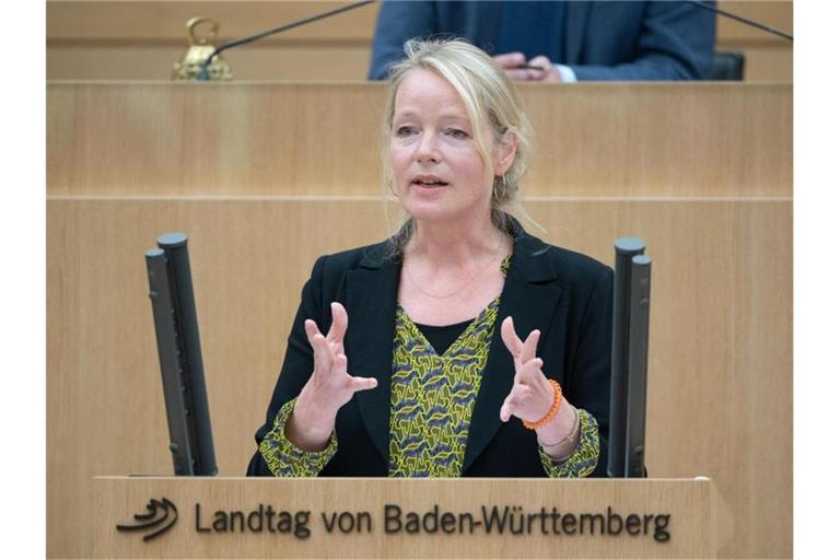 Thekla Walker (Bündnis 90/Die Grünen), Ministerin für Umwelt, Klima und Energiewirtschaft. Foto: Marijan Murat/dpa