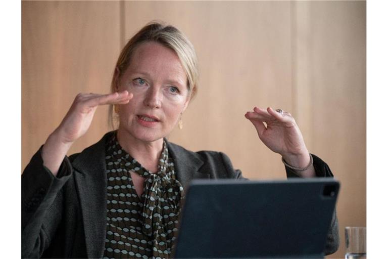 Thekla Walker,(Bündnis 90/Die Grünen), spricht. Foto: Marijan Murat/dpa/Archivbild