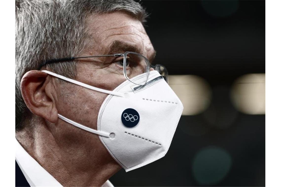 Thomas Bach hat keine Zweifel daran, dass die Sommerspiele stattfinden werden. Foto: Behrouz Mehri/POOL AFP/AP/dpa