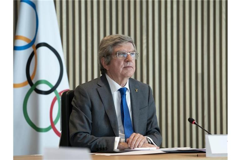 Thomas Bach, Präsident des Internationalen Olympischen Komitees (IOC). Foto: Greg Martin/IOC/dpa