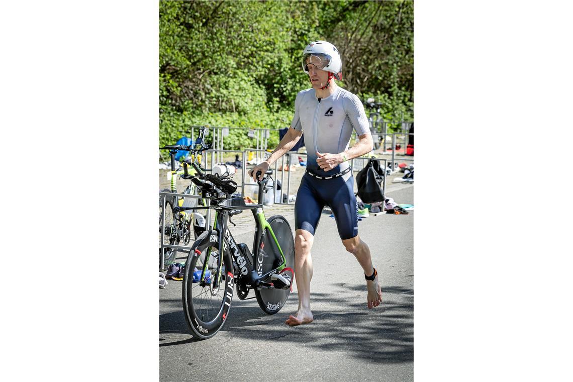 Thomas Bosch 15. City Triathlon in Backnang am 26.4.2026