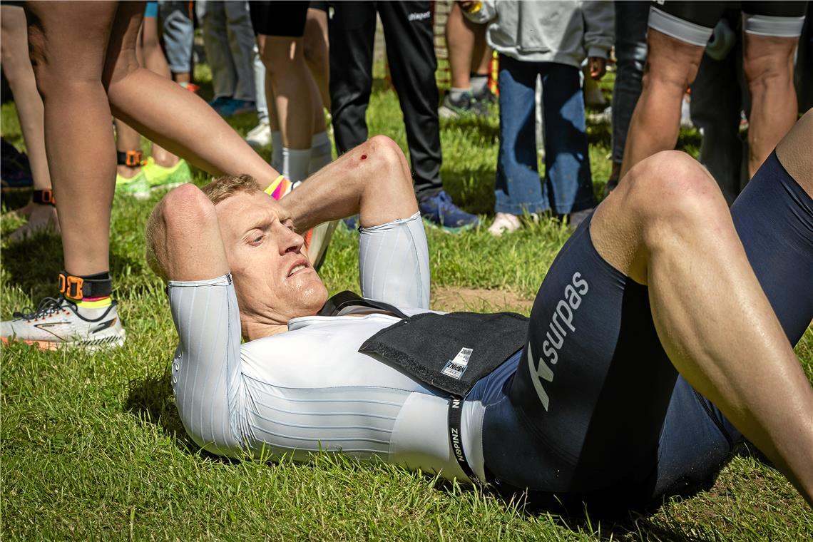 Thomas Bosch 15. City Triathlon in Backnang am 26.4.2026