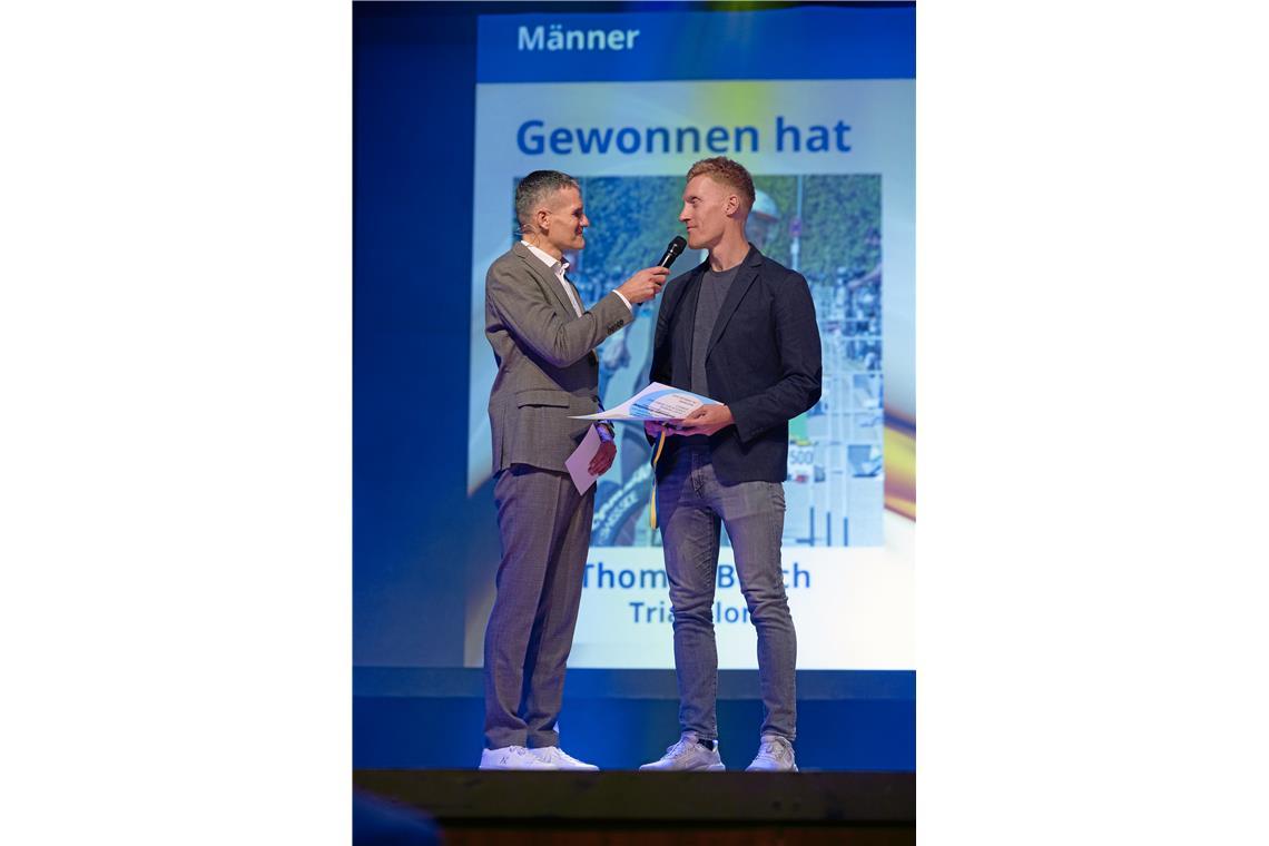 Thomas Bosch // 33. Backnanger Sportparty am 27.2.2026 im Backnanger Bürgerhaus