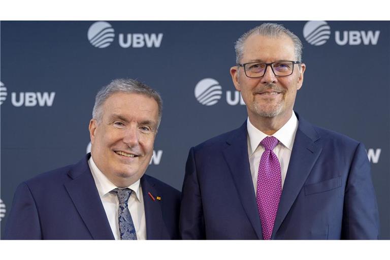 Thomas Bürkle (links) löst Rainer Dulger an der UBW-Spitze ab.