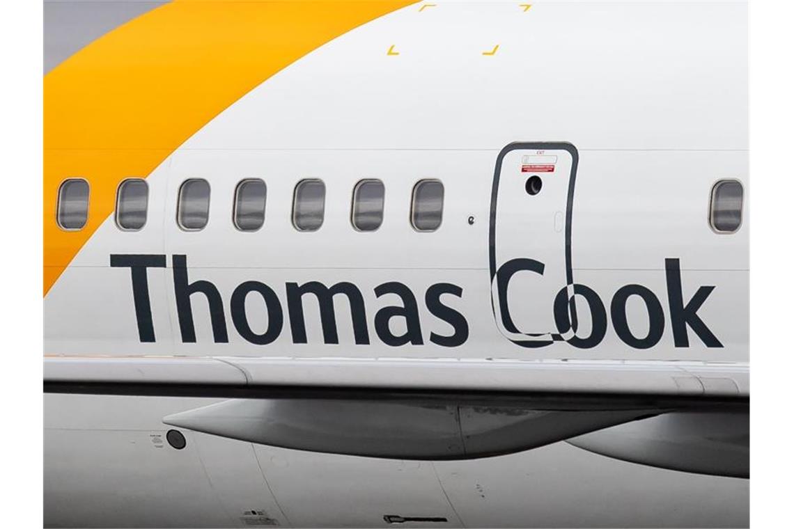 Thomas Cook Deutschland war in den Sog der Pleite des britischen Mutterkonzerns geraten und hatte am Mittwoch einen Insolvenzantrag gestellt. Foto: Marcel Kusch