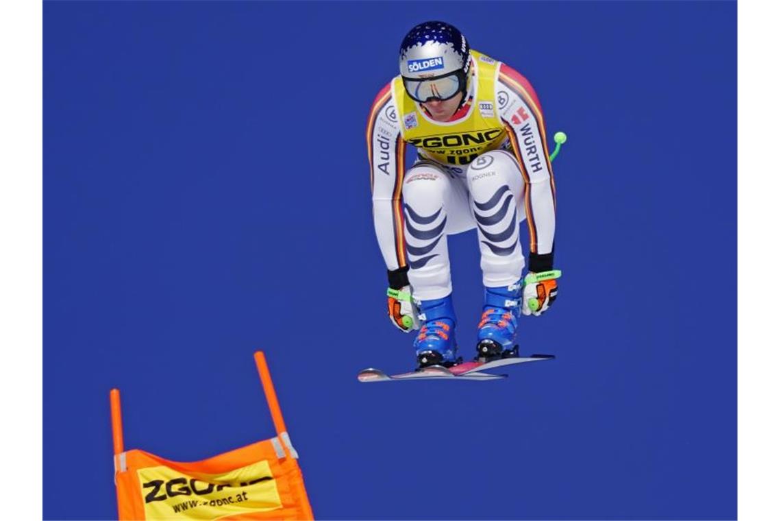 Dreßen gelingt Sieg und perfektes Comeback: „Ein Wahnsinn“ Thomas Dreßen hatte nach einer fürchterlichen Verletzung am Knie eine einjährige Rennpause eingelegt. Foto: Frank Gunn/The Canadian Press/AP/dpa