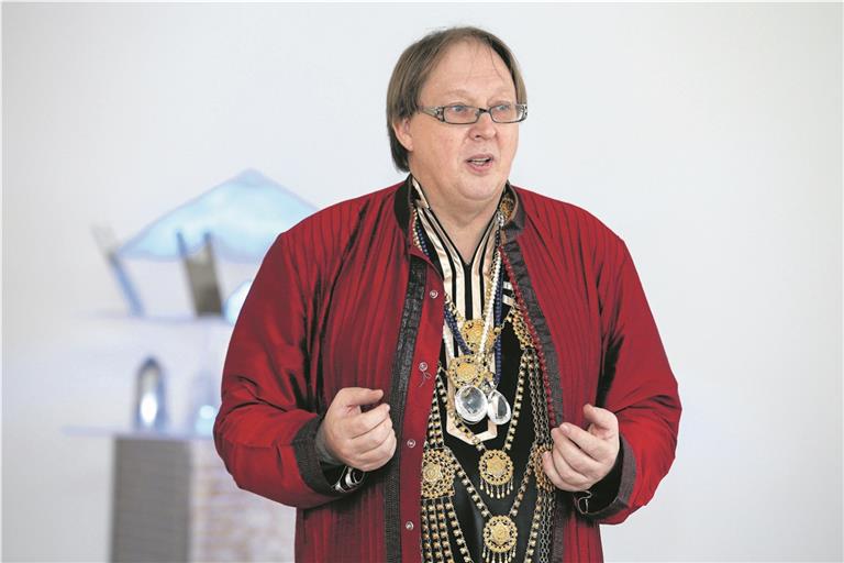 Thomas G. Hornauer ist bekannt für seine bizarren Auftritte. Archivfoto: E. Layher