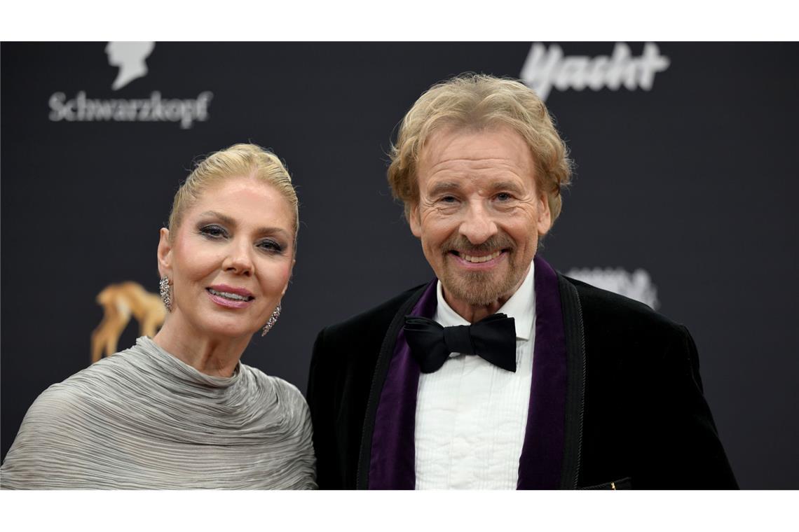 Thomas Gottschalk mit seiner Frau Karina.