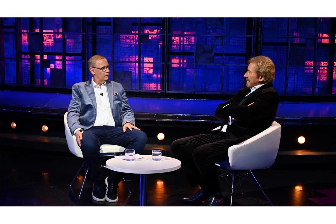 Thomas Gottschalk und Günther Jauch reden über Gottschalks Krankheit