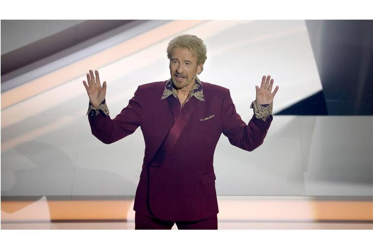 Thomas Gottschalk verkündete vor laufenden Kameras seinen TV-Abschied