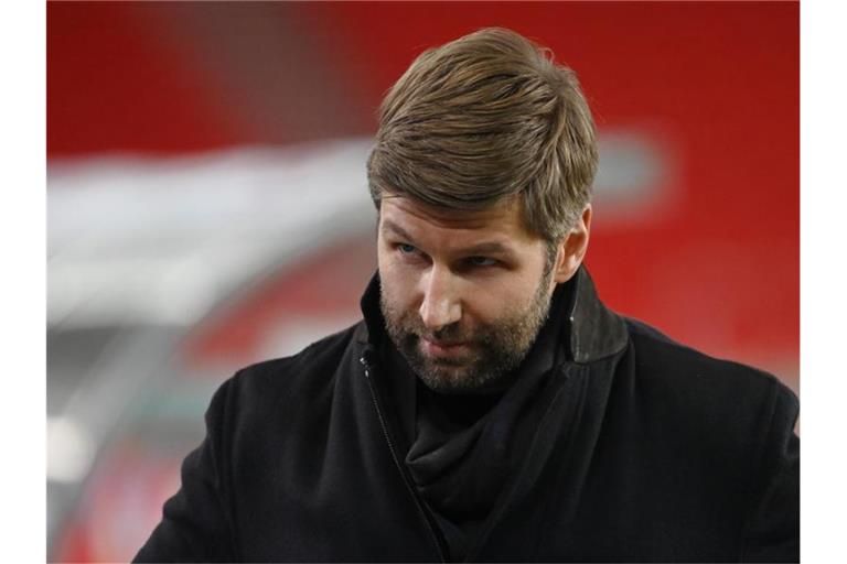 Thomas Hitzlsperger, Vorstand Sport vom VfB Stuttgart. Foto: Marijan Murat/dpa/Archivbild