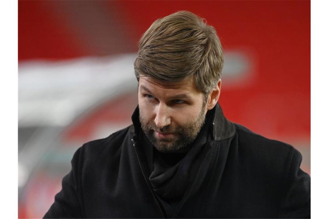 Hitzlsperger kritisiert UEFA Thomas Hitzlsperger, Vorstand Sport vom VfB Stuttgart. Foto: Marijan Murat/dpa/Archivbild